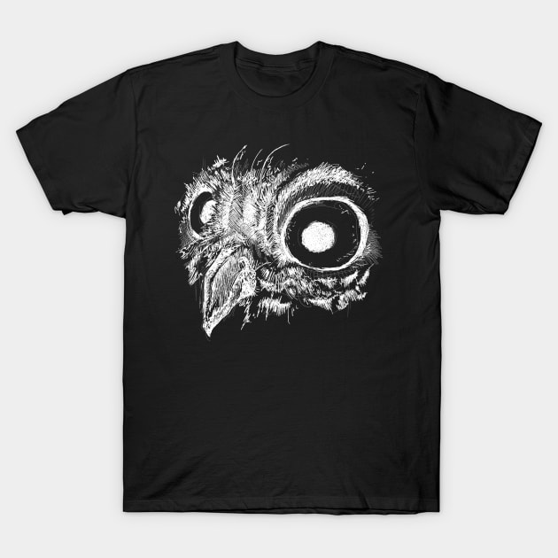 Sketchy Owl T-Shirt by GnauArt